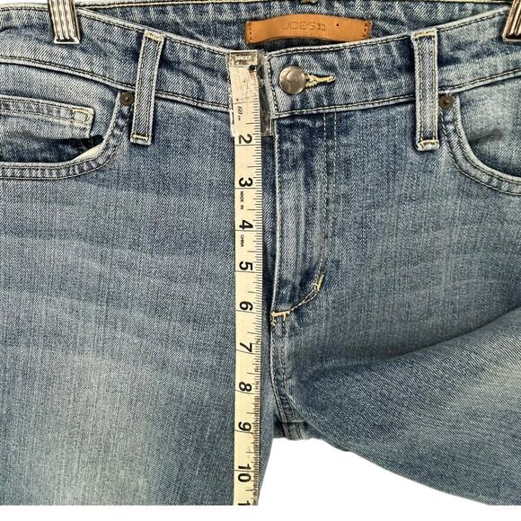 Joes Icon Ankle Sigourney Jeans Womens 28 Blue Dip Dye Skinny Stretch Boho Chic - Picture 10 of 16